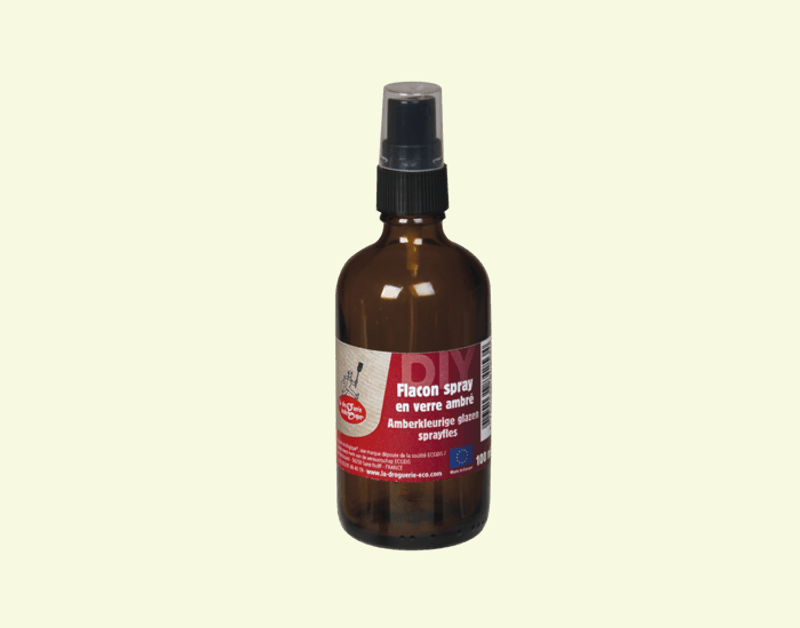 Sprayflaske i brunt glass 100 ml / La droguerie écologique®