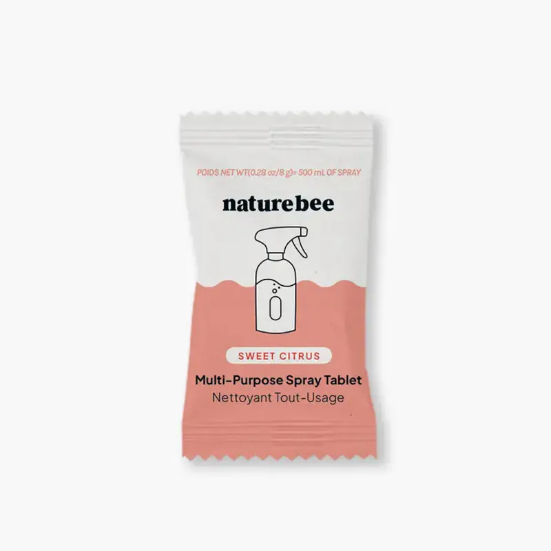Multi-Purpose Spray Refill Tablet, Sweet Citrus / Nature Bee