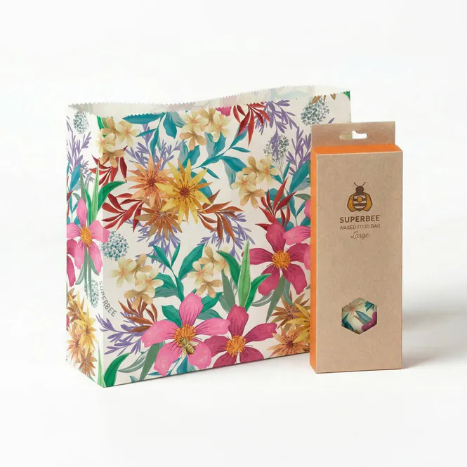 Hovedbilde Bivokspose stor, Floral, SuperBee