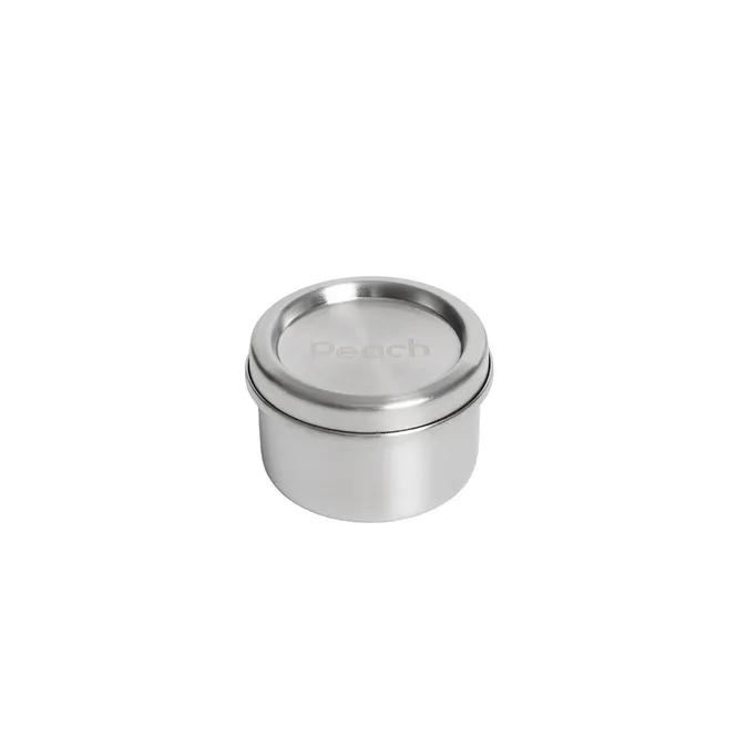 Hovedbilde Stålboks med skrulokk 50ml / Peach