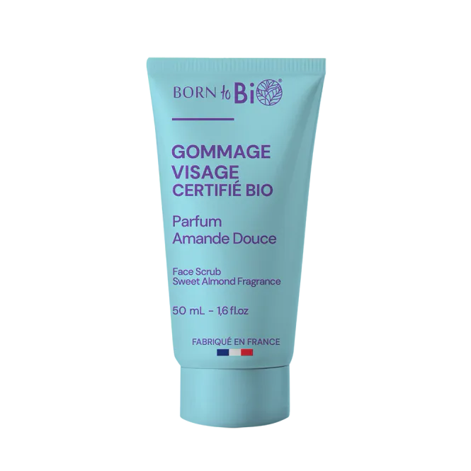 Hovedbilde Organic Face Scrub - Sweet Almond 50ml / Born to Bio