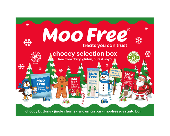 Hovedbilde Moo Free XMAS 2026 Selection Box, 100g / MooFree