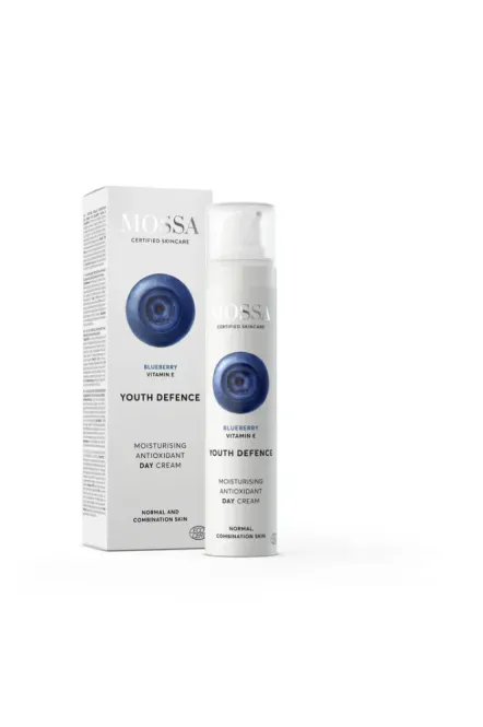 Hovedbilde TESTER: Youth Defence Moisturising Antioxidant Day Cream 2ml / MOSSA