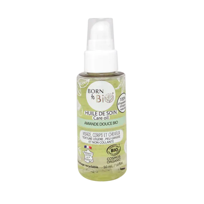 Hovedbilde Organic Sweet Almond Oil 50ml / Born to Bio