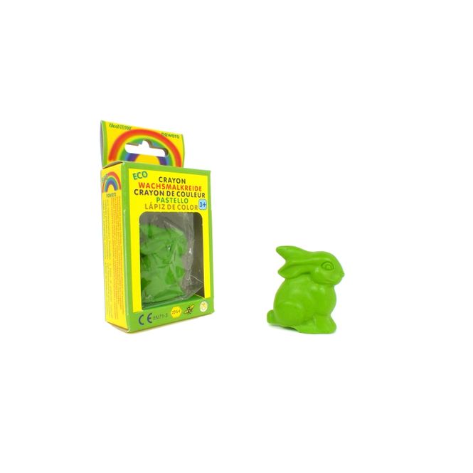 Hovedbilde Grønn voksfarge, økologisk - påskehare / ÖkoNORM