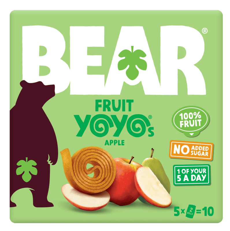 5-pk Fruktrull med eple, Yo-Yo`s 5 x 20g / BEAR