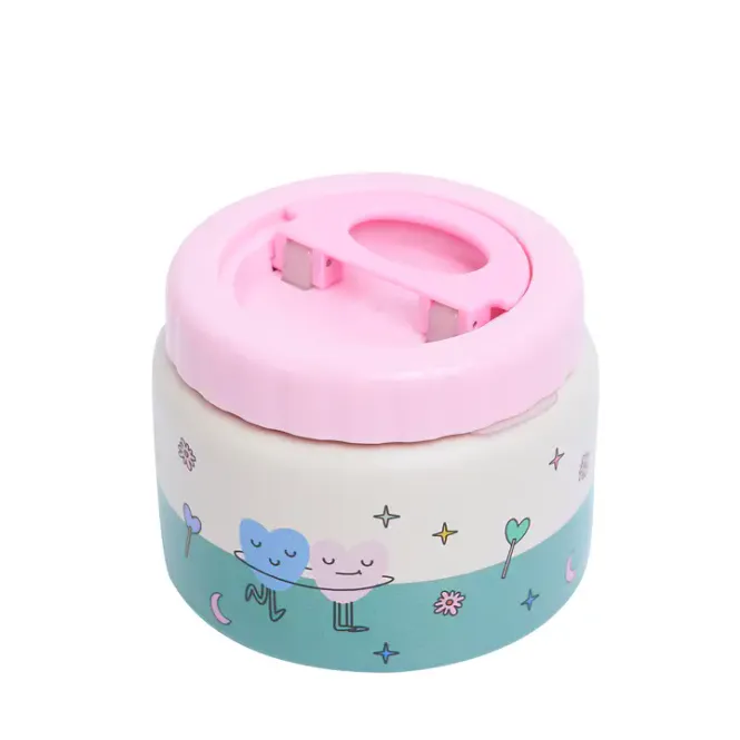 Hovedbilde Mattermos til barn, Dancing Hearts 350 ml / The Cotton Cloud