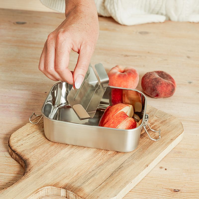 Skillevegg til 800ml matboks / Peach