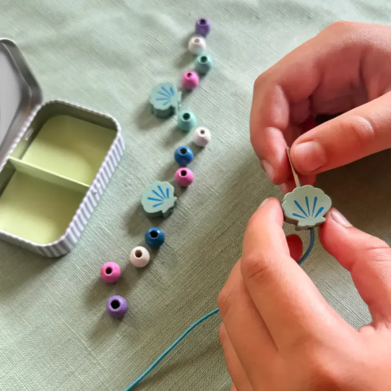 Mermaid Bracelet Kit / Cotton Twist