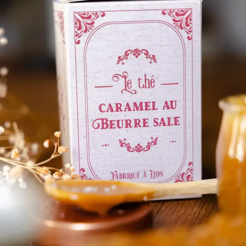 Vintage Box - Organic Salted Caramel Black Tea – 100g / Tea Heritage