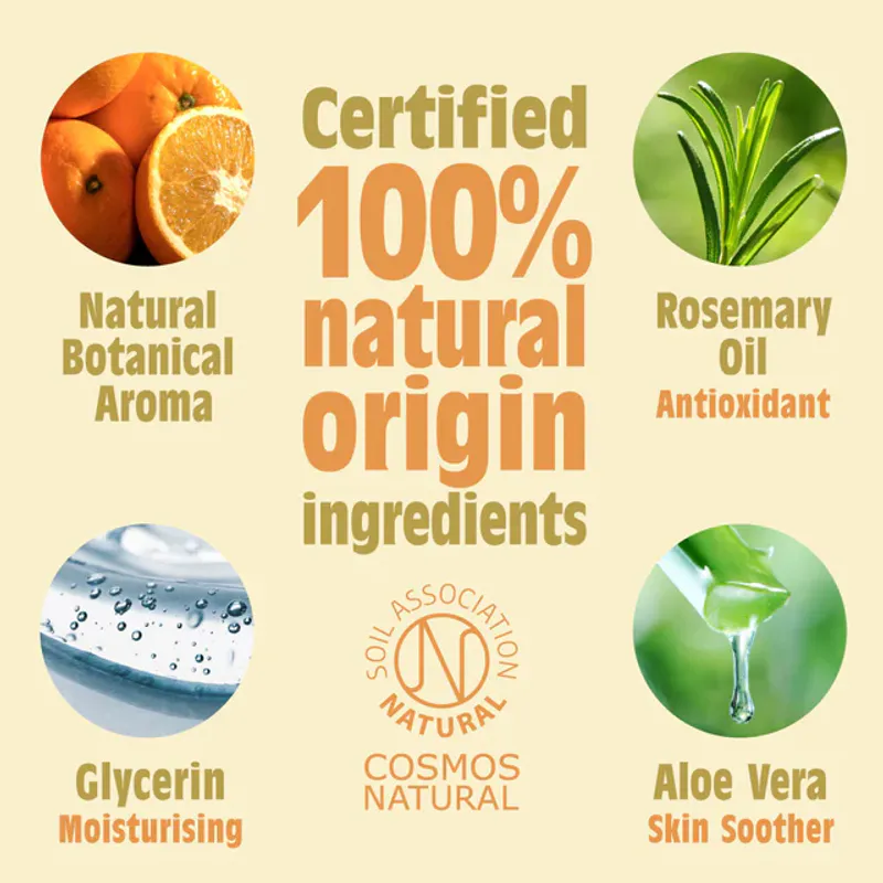 REFILL 300ml - Neroli & Orange Natural Spray Deodorant / Salt of the Earth 