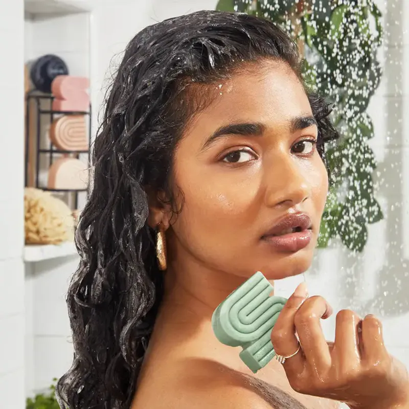 Tea Tree & Mint Clarifying Shampoo Bar 91g / Kitsch