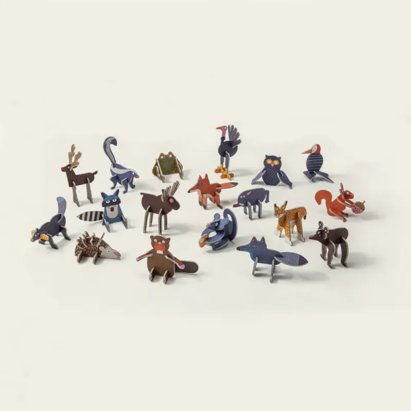 Toychoc Box® - Woodland Animals / PLAYin CHOC 