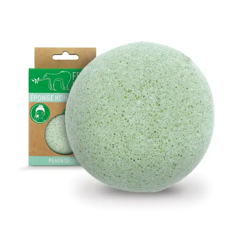Konjac svamp til ansikt, Aloe Vera / Feel Natural 