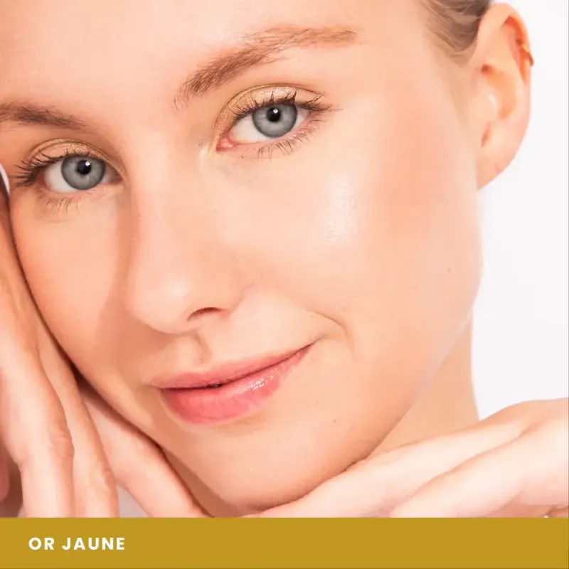 Økologisk flytende øyenskygge, Gold 6.5ml / Charlotte Bio