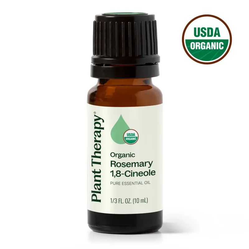 Rosmarin eterisk olje 10 ml, økologisk / Plant Therapy