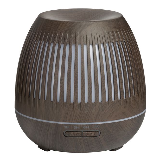 Hovedbilde Aroma diffuser med lys, 400ml - Mørk  / BeeOrganic