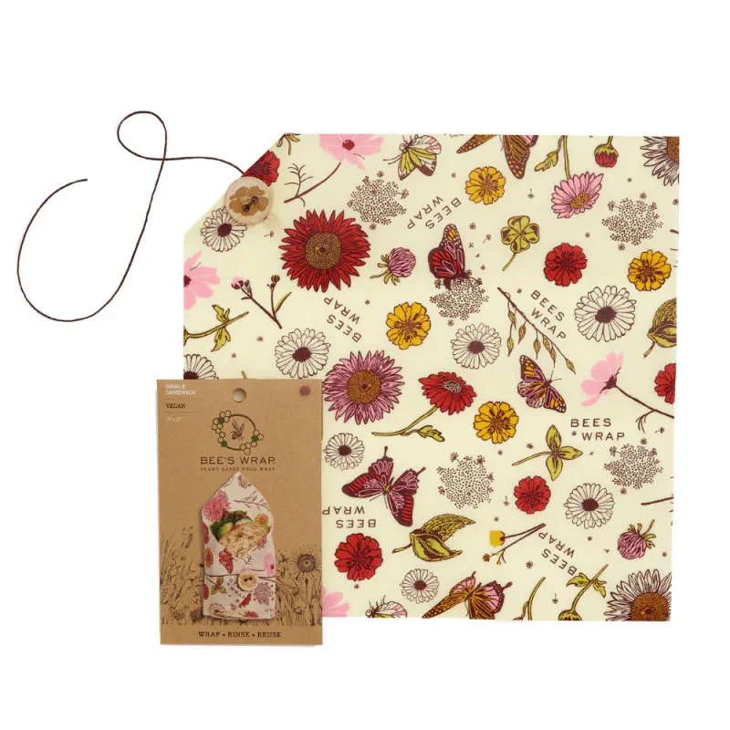 Sandwich vegansk voksark, Meadow Magic / Bee´s Wrap