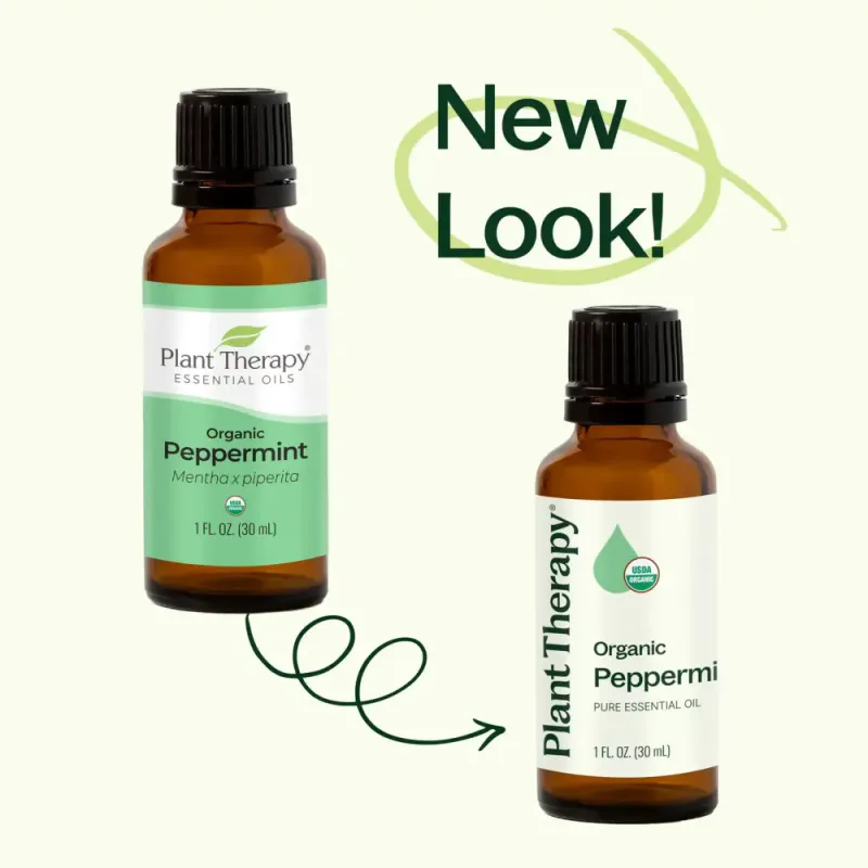 30 ml peppermynte, økologisk eterisk olje / Plant Therapy