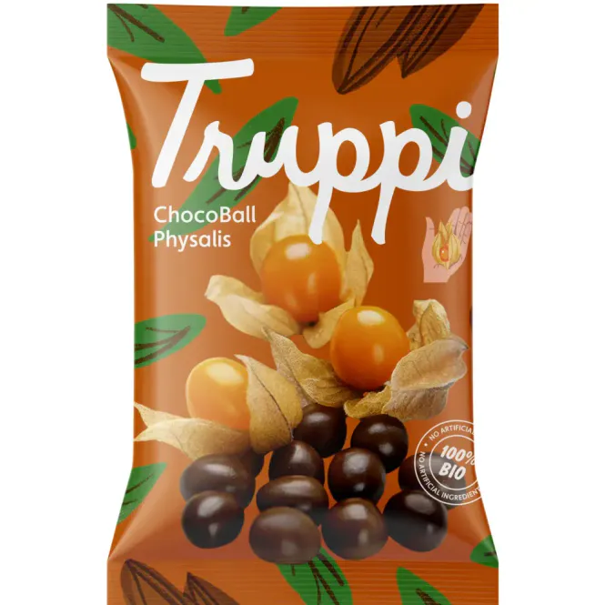 Hovedbilde ChocoBall Physalis - økologisk physalis med sjokolade 25g / Truppi  