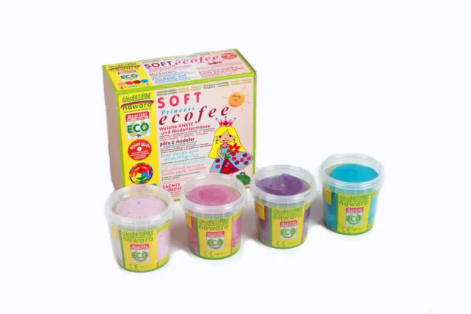 Hovedbilde 4-pk modellkitt, plantebasert, Ecofee / ÖkoNORM