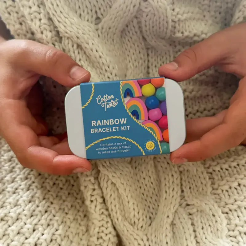 Rainbow Bracelet Kit / Cotton Twist