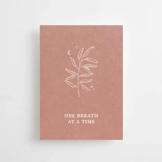 Hovedbilde One Breath At A Time - Mini Card / Anna Cosma
