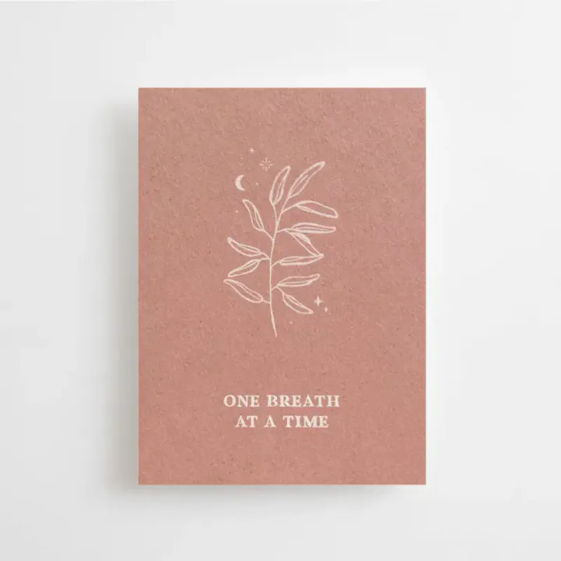 One Breath At A Time - Mini Card / Anna Cosma