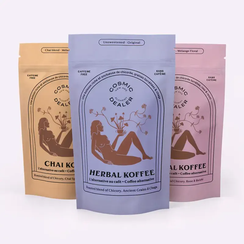 Herbal Koffee: Unsweetened + Maitaké / Cosmic Dealer