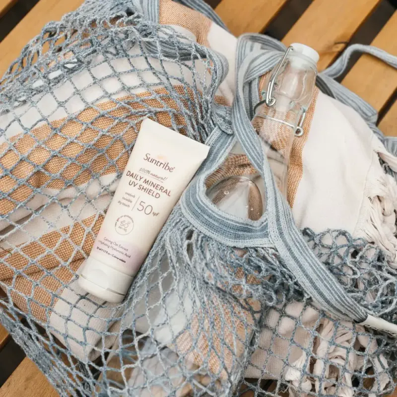 Daily Mineral UV Shield Spf 50 -lnvisible 50ml / Suntribe 