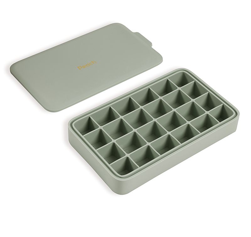 Isbitform i silikon, DESERT SAGE / Peach