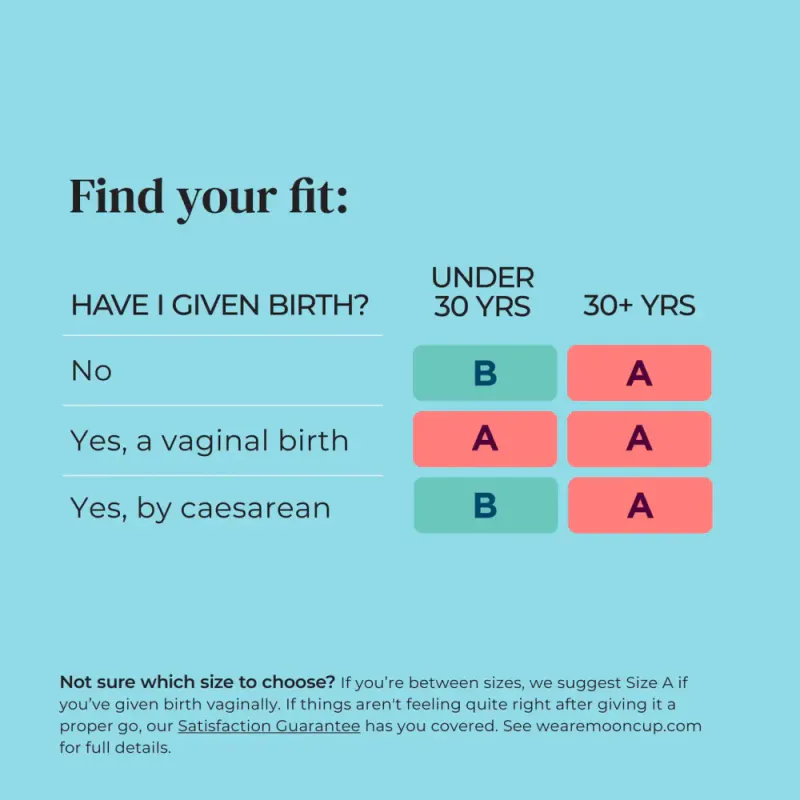 The Original Menstrual Cup. Size A / MOONCUP®