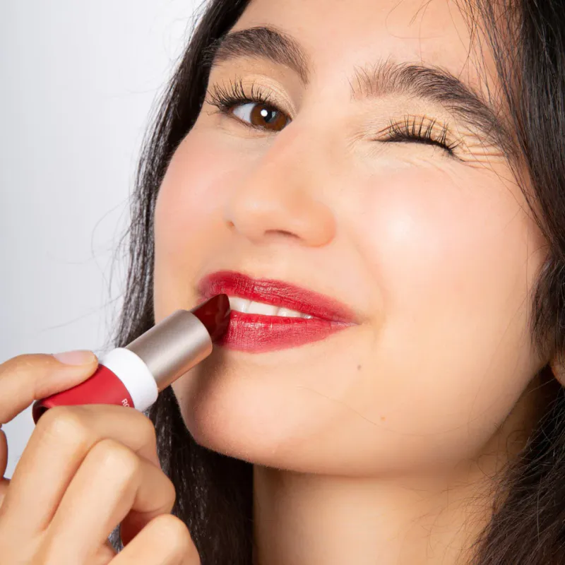 Økologisk matt leppestift - 07 Red Fig 3.5g / Charlotte 