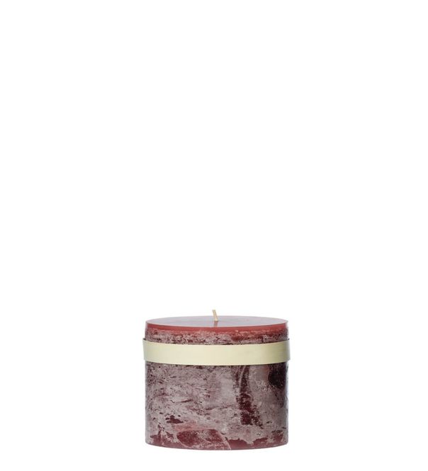 Hovedbilde Timber® Candles Kubbelys Rust, 8 x 7.5cm / Vance Kitira