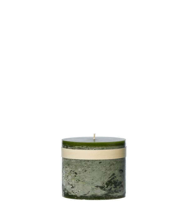 Hovedbilde Timber® Candles Kubbelys Hunting Green, 8 x 7.5 cm / Vance Kitira