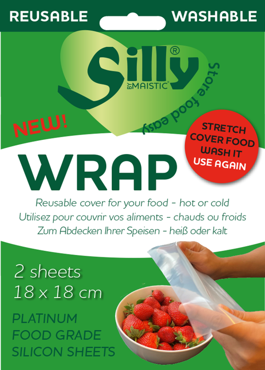 Silly Wraps Food Sheets Medium / Maistic