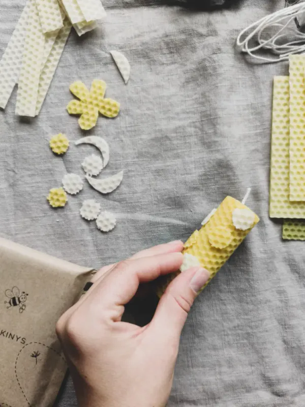 Beewax Candle Kit, Golden Sun / KORYS