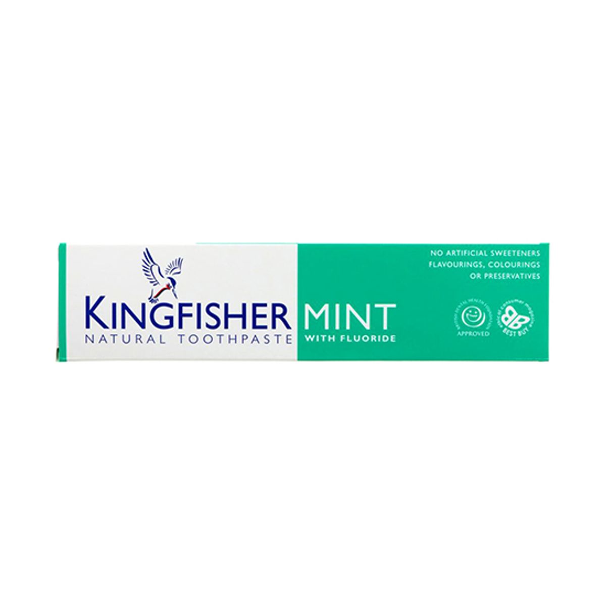 Natural Toothpaste Mint with Fluoride 100ml / Kingfisher 