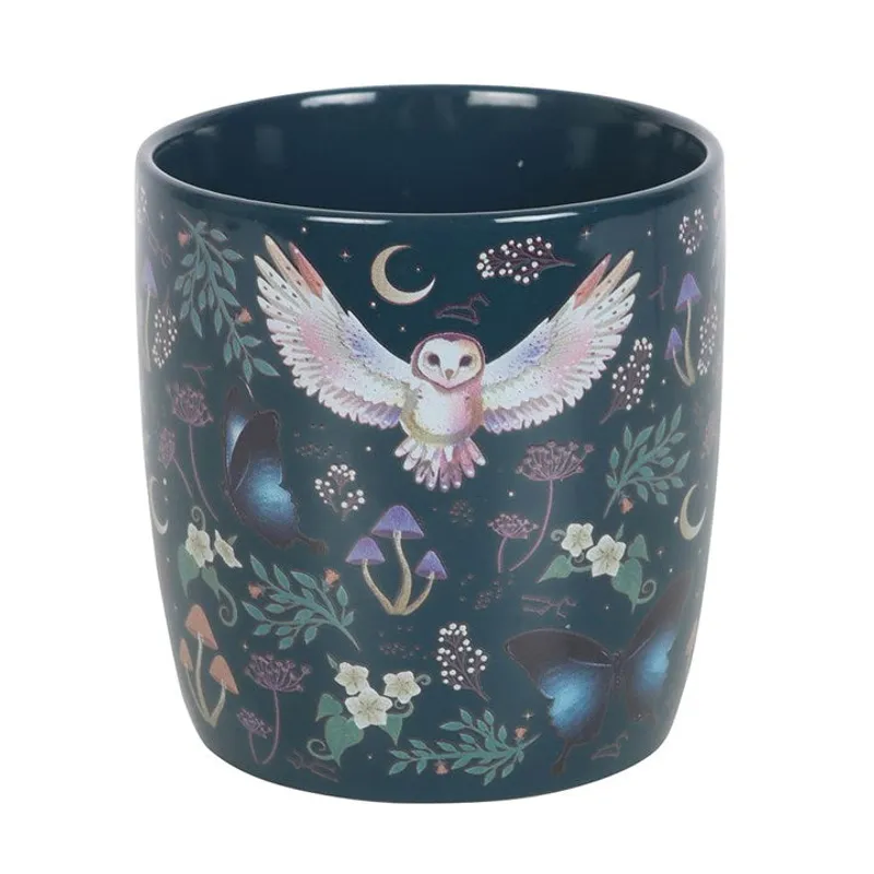 Night Flight Owl Print Mug 340 ml, Something different
