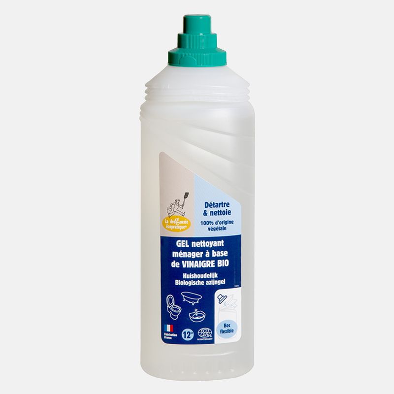 750ml økologisk eddikgel 12% / La droguerie écologique