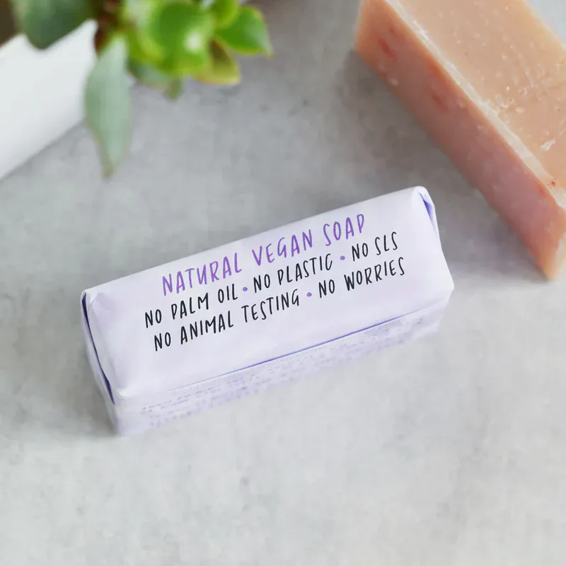 Calm Bar - Natural Vegan Soap 95g  / Paper Plane