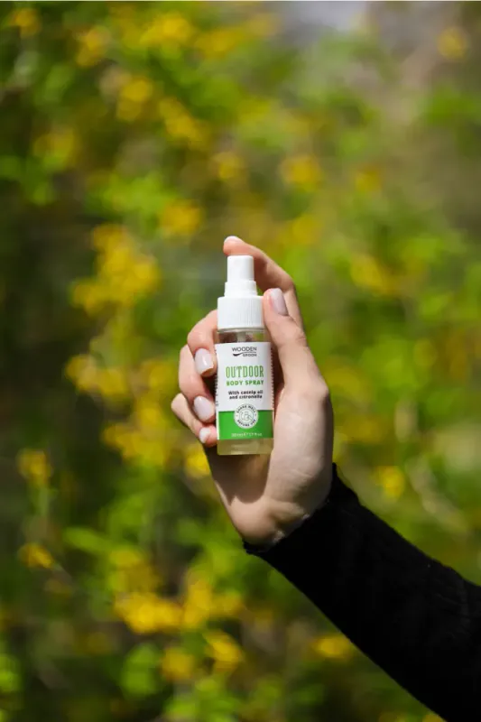 Outdoor Body Spray - myggspray til kroppen 50ml / Wooden Spoon