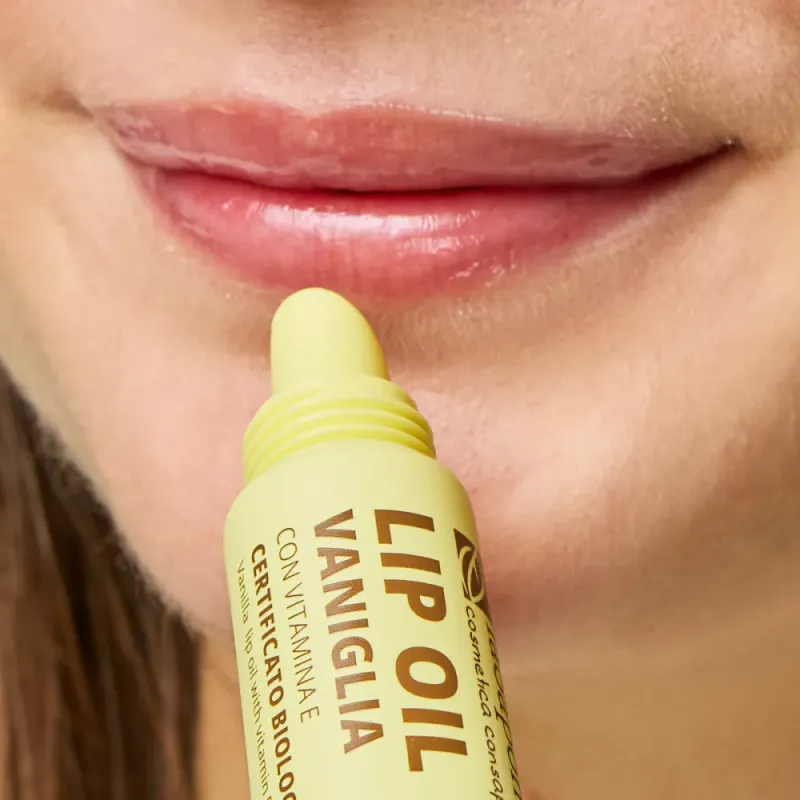 Organic Vanilla Lip Oil - 12ml / La Saponaria