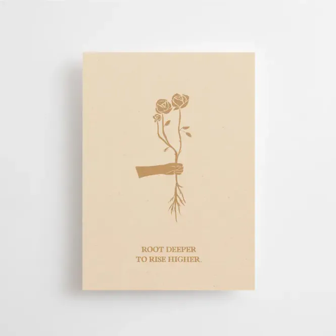 Hovedbilde Root Deeper, To Rise Higher - Mini Card / Anna Cosma