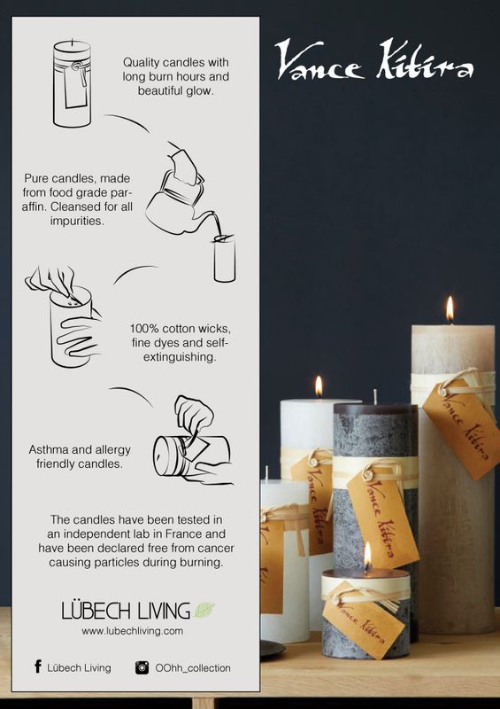 Timber® Candles Kubbelys Cranberry, 8 x 7.5 cm / Vance Kitira