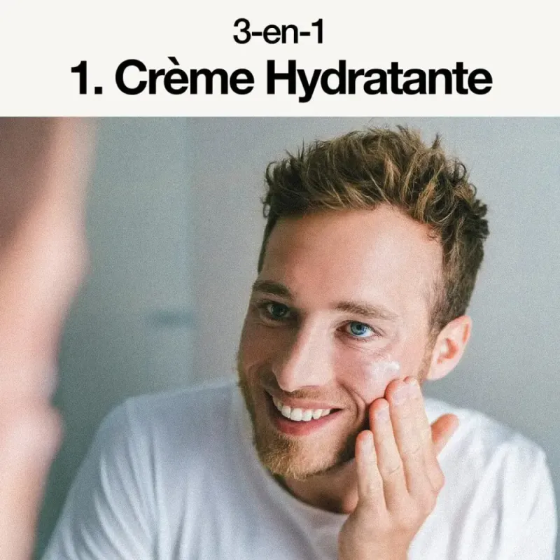 Organic Face & Beard Moisturizing Cream 60ml - Fresh & Woody / Sapiens