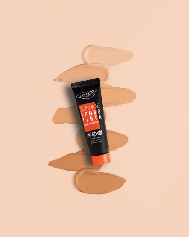 Sublime Liquid Foundation SHADE 02, 30ml / PuroBIO Naturlig sminke