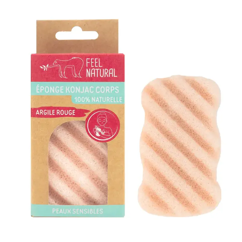 Konjac svamp til kropp, Cherry Blossom / Feel Natural 