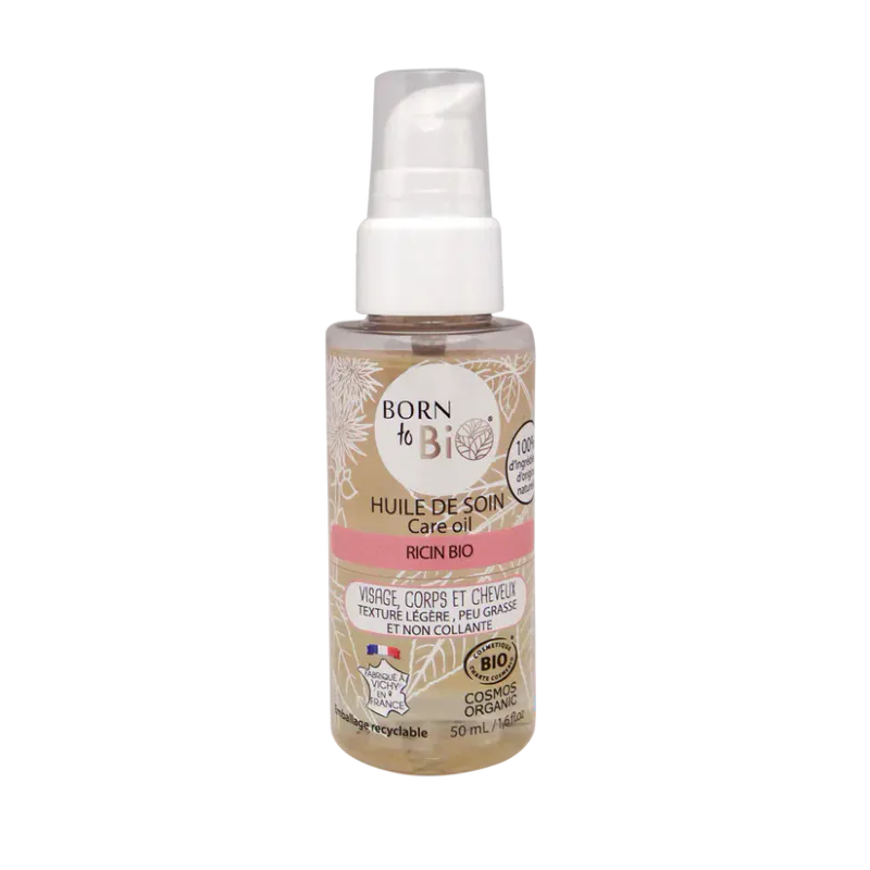 Organic Castor Care Oil 50ml / Born to Bio