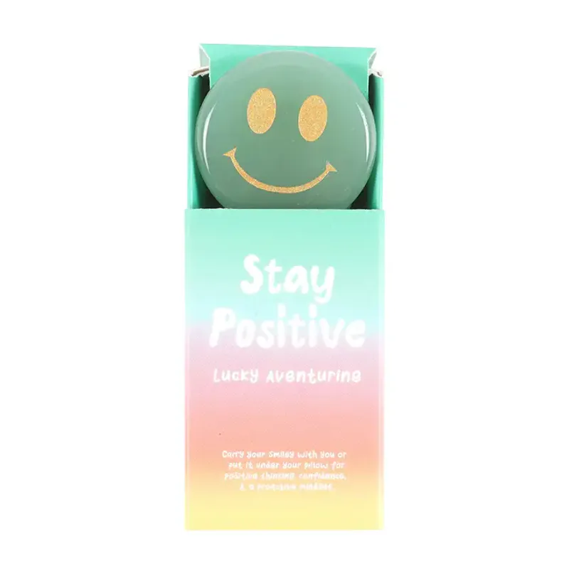 Stay Positive Aventurine Happy Face Crystal / Something Differen